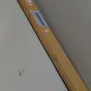 UNISHADES Blinds for Indoor Windows 1" Vinyl L-Shaped Slats Cordless Mini Blinds for Home, 48" W  48" H - White