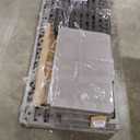 Suncast Tall Storage Cabinet, Platinum Resin Outdoor & Garage Storage Cabinet with Doors & Shelves, Plastic, Weather-Resistant, Lockable, Freestanding Utility Closet for Tools & Supplies, Made in USA