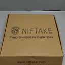 NIFTAKE Small Step Stool, 200lb Capacity  Sturdy, Safe and Durable, Toddler Step Stool for Toddlers, Bamboo Toddler Stool, Potty Training, Kitchen Wooden Stepping Stool  w/Faucet Extender (Brown)