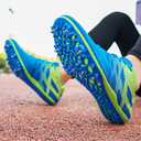 New Track and Field Shoes for Men Women Kids Boys Girls Size 8, Spikes 100-400 Meter Running Racing Shoes Professional Sprint Sport Sneakers