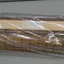 Cordless Bamboo Shades for Windows Room Darkening Roll Up Roman Bamboo Blinds Window Blinds for Patio, Garden, Pergola, Porch.Natural, 17.5" W x 58" H (44.45cmW x 147.32cmH)