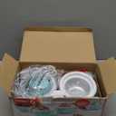 Dash My Mug Ice Cream Maker - Makes Single Serving of Gelato, Frozen Yogurt, Sorbet & More - Easy to Clean & Use - Aqua, 2 Bowls