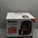 Ninja | Air Fryer | 4 QT Capacity | 4-in1 Roast, Crisp, Roast, Reheats, & Dehydrates | Dishwasher Safe Parts | Includes 20 Easy & Healthy Recipes | Compact | Grey | AF101