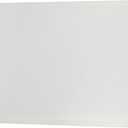 Aspen Creative 36010, Hardback Rectangular Contemporary Spider Lamp Shade/White Linen Fabric, (8+16)" Top x (8+16)" Bottom x 10" Height