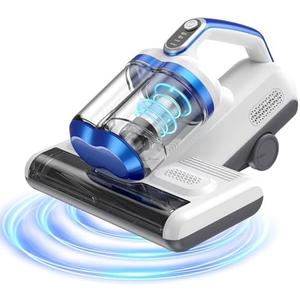 JPHYLL Mattress Vacuum Cleaner, 16Kpa Bed Vacuum Cleaner with 253.7nm UV-C Light, 30000 RPM/Min Dual Brushroll Rotation & Ultrasonic Tech, 10'' Dual Widened Suction Port, 500W, Corded