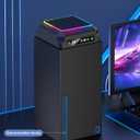 Auto Cooling System Compatible with Xbox Series X w LED Display Whisper Quiet Adjustable by Temperature, Series X Console Air Cooler Fan,2 USB Port,Rubber Dust Plugs for Xbox 360 Batteries