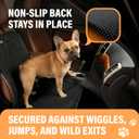 Active Pets Dog Car Seat Cover, Waterproof Front Seat Protector for SUV Truck Sedan, Pet Safety Travel Comfort System with Universal Fit, Pink