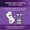 Philips Avent Natural Response Nipples, Extra Fast Flow (Flow 5), 4-Pack, SCY965/44