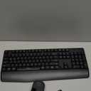 seenda Wireless Bluetooth Keyboard and Mouse Combo, COE200 Ergonomic Wireless Keyboard Mouse with Wrist Rest, Multi-Device Connection, Full-Size, Compatible for Computer/Laptop/Mac/MacBook, Black