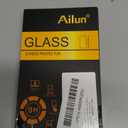 Ailun 3 Pack Screen Protector for iPhone 15 Pro [6.1 inch] + 3 Pack Camera Lens Protector with Installation Frame,Case Friendly Tempered Glass Film,[9H Hardness] - HD