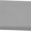 Waterproof Sunshade Canopy Cover for Outdoor Playground Equipment, 210D Silver-Coated Fabric, All-Weather Protection for Swings and Slides, 52 x 89 Inches Black(Gray)