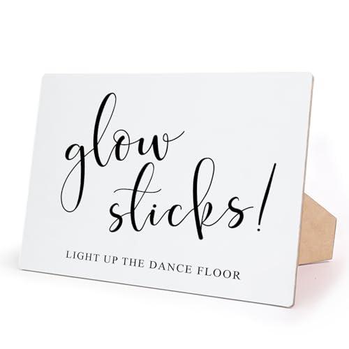 Wedding Dance Floor Signs, Wedding Party Signs, 10 x 8 Inch, Bridal Shower Decor, Weddings Supplies, Bridal Shower Favors, for Reception, Engagement, Elegant Minimalist Style,3