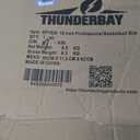 THUNDERBAY Reinforced Heavy Duty Breakaway Wall Mounted Basketball Rim, 18 inch Basketball Rim Goal Replacement for Indoor Outdoor Walls