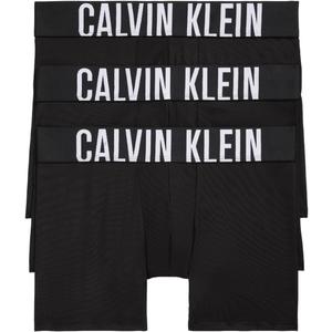 Calvin Klein Men's Intense Power 3-pack Boxer Brief (Large, Black)