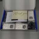 Newentor Weather Station Wireless Indoor Outdoor Thermometer, Color Display Digital Weather Thermometer with Atomic Clock, Barometric Pressure, Forecast Station with Adjustable Backlight, Black