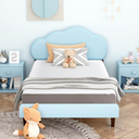 Amazon Basics Memory Foam Mattress, Soft Plush Feel, Breathable, 6 Inch, Twin, White/Grey. 