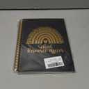 MFOMFO Thank You Gifts for School Resource Officer, Inspirational School Resource Officer Security Staff, Office Meeting Notebook for Work, Encouragement Educator Staff Gold Spiral Notebooks-LTJ09