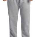 Fruit of The Loom Mens Eversoft Fleece Open Bottom Sweatpants with Pockets, Relaxed Fit, Moisture Wicking, Breathable (Large)