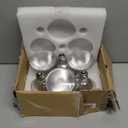 PAR30 Short Neck Halogen Flood Light Bulbs, 6 Pack, 120V 75W, Dimmable PAR30 Light Bulb, E26 Base, 2700K Warm White, Long Lasting High Output for Accent Lighting, Tracking Lighting