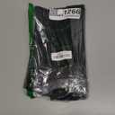 YIANNA Women's Underbust Latex Sport Girdle Waist Trainer Corsets Hourglass Body Shaper (Black)