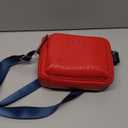 Nautica Women's Out and About Adjustable Crossbody Bag Purse, Red, One Size