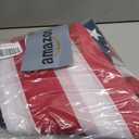 American Flag 3x5 FT Long Lasting 420D Heavy Duty US Flags for High Wind TearProof Polyester USA Flag with Embroidered Stars, Sewn Stripes, Brass Grommets