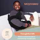 MOYOAMA Post Shoulder Surgery Pillow with Pocket- Rotator Cuff Pillows for Sleeping, After Shoulder Surgery Must Haves, Rotator Cuff Sleeping Pillow, Rotator Cuff Surgery Recovery Accessories