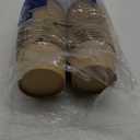 ESSENTIAL Paper Ice Cream Cups with Lids, 50pcs 8oz Disposable Dessert Bowls with Lids for Hot or Cold Food, Paper Snack Containers for Sundae, Frozen Yogurt, Soup (Brown)