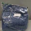 Buganda Bathroom Rugs, 59" x 20", Soft and Absorbent Microfiber Bath Rugs, Non-Slip Shaggy Shower Carpet, Machine Wash Dry Bath Mats for Bathroom Floor, Tub and Shower, Navy