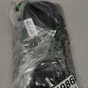 2 Pack 13 inch Folding Stool Portable Camping Chairs with Carry Bag for Outdoor Mountaineering Fishing Hiking Hunting Foot Stool Mini Travel Chair (Black Large)