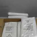 Fokitut 6 Pack Rectangle Tablecloth, 90x132 Inch, Stain Resistant and Wrinkle Polyester Table Cloth, Fabric Table Cover for Kitchen Dining, Wedding, Party, Holiday Dinner-White