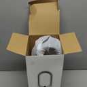 KONSIDEN Desk Fan Bladeless, 11.8 Inch Office Fan Small, Quiet, 3 Speed Adjustment, Touch Control, Easy to Clean, Desk Fans Small Quiet, Ideal for Office, Living Room, Bedroom