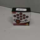 Nilight 3/4Inch Round Marker Light 10PCS Amber LED Clearance 2 Connectors Side Indicator Bullet Lights IP68 Waterproof for Trailer Truck Camper Van Boat Bus