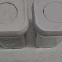 XO Good Grips POP Container - Airtight Food Storage - 1.1 Qt Square (Set of 2) for Brown Sugar and More