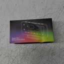 Slim LED Digital Alarm Clock, Mirror Surface for Makeup, with Diming, Large Display, Easy Setting, USB Ports, Modern Decor for Bedroom, Desk, Xmas, Birthday Gift for Women, Sister, Teen Girl, Silver