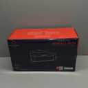 Culinary Couture Extra Large Black Bread Box for Kitchen Countertop - Holds 2 Loaves - 16.5" x 9" x 6.5" - Stainless Steel Vintage Bread Boxes for Kitchen Counters