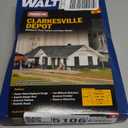 Walthers Cornerstone Clarkesville Depot 933-3240 N Scale Model Railroad - Structure Kit