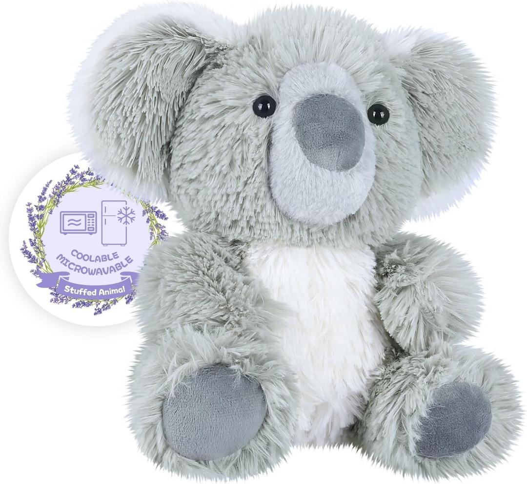 Heatable & Coolable Koala Stuffed Animals, Cute Microwavable Heating Pad Plushies for Soothing & Relaxation, Stuffed Plush Toys, Koala Gifts