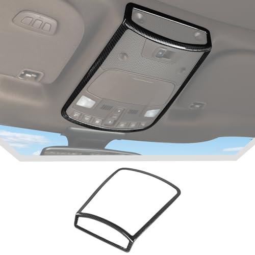 JeCar for F150 Interior Reading Light Cover Trim for Ford F150 2015-2020 Carbon Fiber Interior Trim Accessories