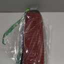 LuxUrux Striped Red Christmas Door Mat - Heavy Duty, Indoor/Outdoor, Easy Clean, Waterproof, Low-Profile (24'' x 16'') - Festive, Durable Solution for High Traffic Areas