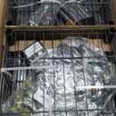 Ulif E10 Clothes RackWith Stretchable Hanger RodFreestanding Clothing Racks for Hanging ClothesAdjustable Closet Organizer SystemPortable Garment Rack 73-97" W x 15" D x 72" HMax Load 800LBSGrey