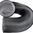 8 Inch Leaf Vac Hose, 6 Foot of 8 Inch PVC Flexible Grass Catcher Bagger for DR Agri-Fab Etc, Fits Most Brands DR Trac Vac Cyclone