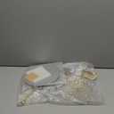 Tandefio 3 Pcs Metal Decorative Wall Mirrors for Living Room Metal Ginkgo Leaf Mirror Modern Creative Wall Decor Art Hanging Decor Mirror for Entrance Bedroom Living Room(Vintage Gold,16.inches)