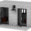 City Police Double Cell Crime Lab Toy Building Block(111PCS).The Toy for Kids Ages 8 Plus.