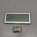 LOFICOPER Digital Alarm Clock, Battery Powered LCD Clock with Auto Dimmer, Snooze, Temperature, Date, Week, Small Desk Clock for Bedroom, Office, Travel, Batteries Included