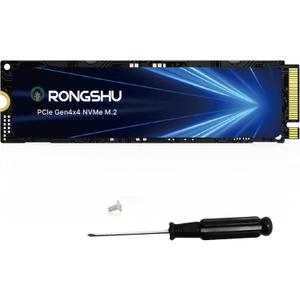 2TB NVMe SSD M.2 PCIe4.0 Gen 44, M.2 2280 Internal Gaming SSD, Seq. Read Speeds Up to 7,400 MB/s, SLC Cache 3D NAND TLC Internal Solid State Drive for PS5, High End Computing, Gaming (RP7000)