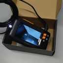 Borescope Camera with Light, 4.3" Hd 1920P IP67 Waterproof Industrial Endoscope, 8 Adjustable LEDs 16.4ft Flexible Semi-Rigid Cable for Home, Automotive, HVAC, Cool Gadgets for Men Mechanics