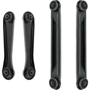 TRQ Rear Control Arm Set Compatible with 1998-2011 Ford Crown Victoria Lincoln Town Car Mercury Grand Marquis