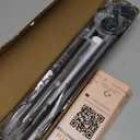 ALLZONE Heavy Duty Tension Shower Curtain Rod 42-83 Inches for Bathroom, Window, Non-Slip, Adjustable with Strong Spring Pole for Closet, Doorway, No Rust, No Drilling, Black