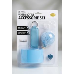 Water bottle accessory set